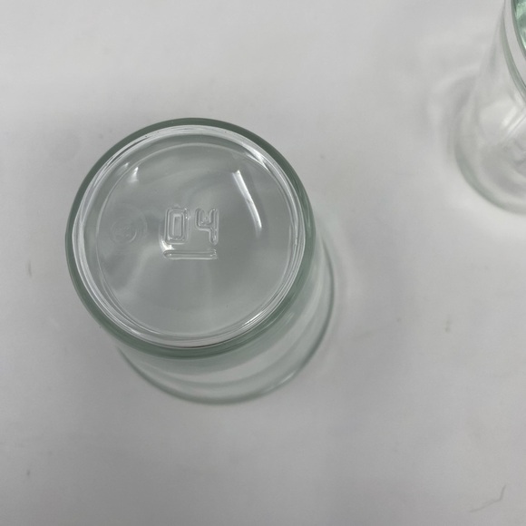 Set of 4 Clear Mini Glass Jars/Tumblers - Picture 3 of 5
